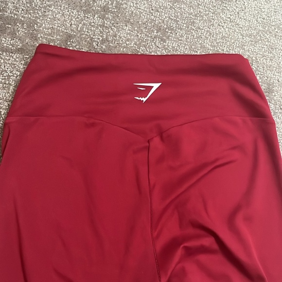 Gymshark Maroon Leggings Size Small - Picture 8 of 8